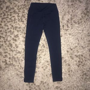 TIl you collapse navy leggings NWOT